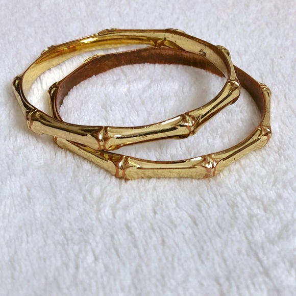Boutique Jewelry - gold bamboo bangle bracelets